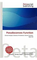 Pseudoconvex Function: (English)