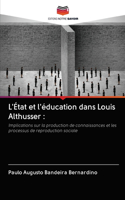 L'État et l'éducation dans Louis Althusser