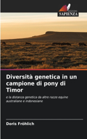 Diversità genetica in un campione di pony di Timor