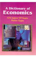 A Dictionary Of Economics