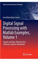 Digital Signal Processing with MATLAB Examples, Volume 1