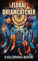 Floral Dreamcatcher Coloring Book