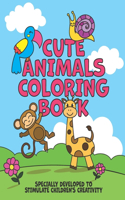 Cure animals coloring book