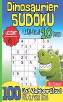 Dinosaurier Sudoku für Kinder ab 10 Jahren