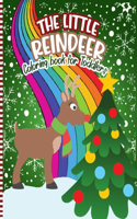 Little Reindeer Coloring Book For Toddlers