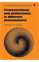Photosynthesis and Productivity in Different Environments