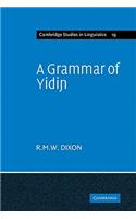 A Grammar of Yidin