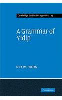 Grammar of Yidin