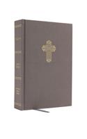 Nrsv, Catholic Bible, Journal Edition, Cloth Over Board, Gray, Comfort Print