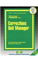 Corrections Unit Manager: Passbooks Study Guide
