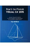 Start-to-Finish Visual C# 2015