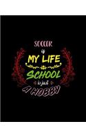 Soccer Is My Life School Is Just A Hobby