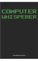 Computer Whisperer Programmer Notebook