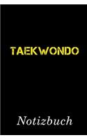 Taekwondo Notizbuch