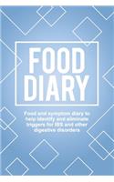 Food Diary Journal. Symptom Tracker for Digestive Disorders