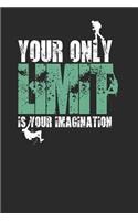 Your Only Limit Is Your Imagination: Climbing Notebook, Dotted Bullet (6 x 9 - 120 pages) Sports Themed Notebook for Daily Journal, Diary, and Gift