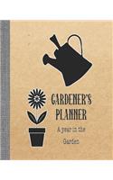 Gardener's Planner - A year in the garden