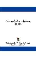 Carmen Maksura Dictum (1828)