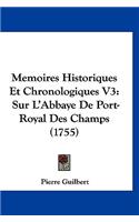 Memoires Historiques Et Chronologiques V3