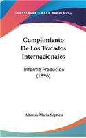 Cumplimiento de Los Tratados Internacionales