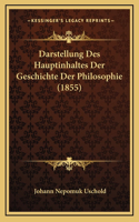 Darstellung Des Hauptinhaltes Der Geschichte Der Philosophie (1855)