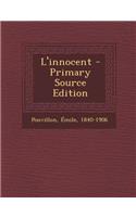 L'Innocent - Primary Source Edition