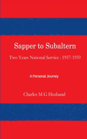 Sapper to Subaltern