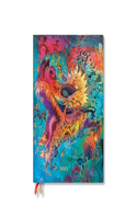 Humming Dragon (Android Jones Collection) Midi 12-month Horizontal Softcover Flexi Dayplanner 2025 (Elastic Band Closure): (Android Jones Collection)