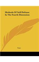 Methods Of Self-Defense In The Fourth Dimension