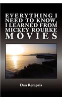 Everything I Need to Know, I Learned from Mickey Rourke Movies