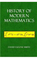 History of Modern Mathematics