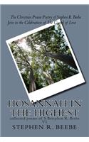 Hosanna iN THE hIGHEST