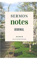 Sermon Notes Journal