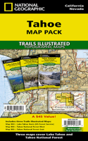 Tahoe [Map Pack Bundle]: (National Geographic Trails Illustrated Map)
