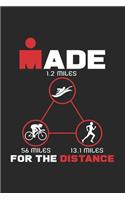 I made for the distance: 6x9 Triathlon - lined - ruled paper - notebook - notes