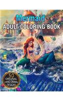 Mermaid Adult Coloring Book