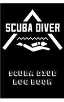 Scuba Diver Scuba Dive Log Book