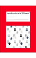 Composition notebook: Ruled (8.5 x 11 in), 110 Pages: Diary Book For Girl, Journal Notebook For Kids, Writing Journal Lined, Cute Pets green (8.5 x 11 in), 110 Pages(37 Cute Composition Notebook Red)