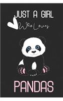 Just A Girl Who Loves Pandas