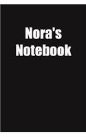 Nora's Notebook: 6x9 Lined Notebook, Gift For a Friend or a Colleague (Gift For Someone You Love)