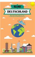 Elias Deutschland Reisetagebuch: Dein persönliches Kindertagebuch fürs Notieren und Sammeln der schönsten Erlebnisse in Deutschland - 120 Seiten zum Ausfüllen, Malen und Spaß haben