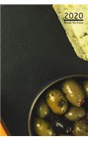 A5 2020 Diary Week To View Paperback Cover With Alternative Design -: - This Years Cheese 2020 Diary Cover Design - Year Planner For Business, Office, Home, University, College, School, Appointments, Organizer.