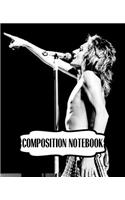 Composition Notebook: Rod Stewart British Rock Singer Songwriter Best-Selling Music Artists Of All Time Great American Songbook Billboard Hot 100 All-Time Top Artists. So