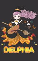 Delphia: Delphia Halloween Beautiful Mermaid Witch Want To Create An Emotional Moment For Delphia?, Show Delphia You Care With This Personal Custom Gift With