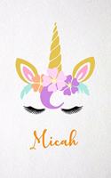 Micah A5 Lined Notebook 110 Pages