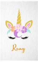 Remy A5 Lined Notebook 110 Pages