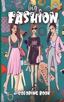 Big Fashion Coloring Book