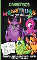 Monstruos Libro Para Colorear