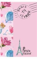 Paris Notebook: For Journaling and Doodling Your Dreams Wherever They May Take You