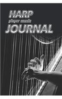 Harp Player Music Journal
